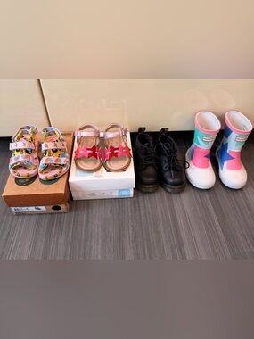 Toddler Sz 5 Sandal/Boot Bundle